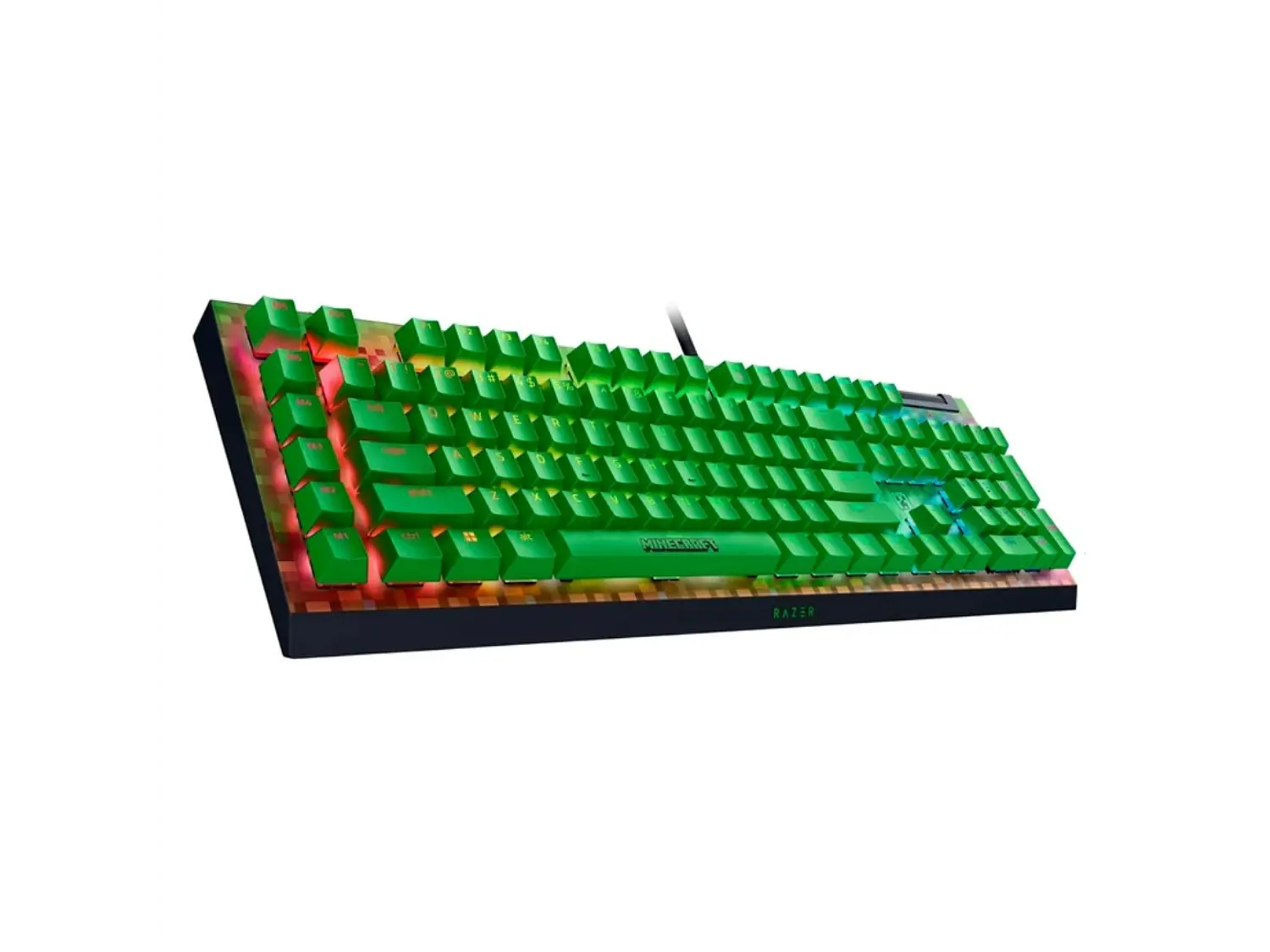 Teclado Gamer Razer Blackwidow V4 X Minecraft , Switch Verde (US) 4