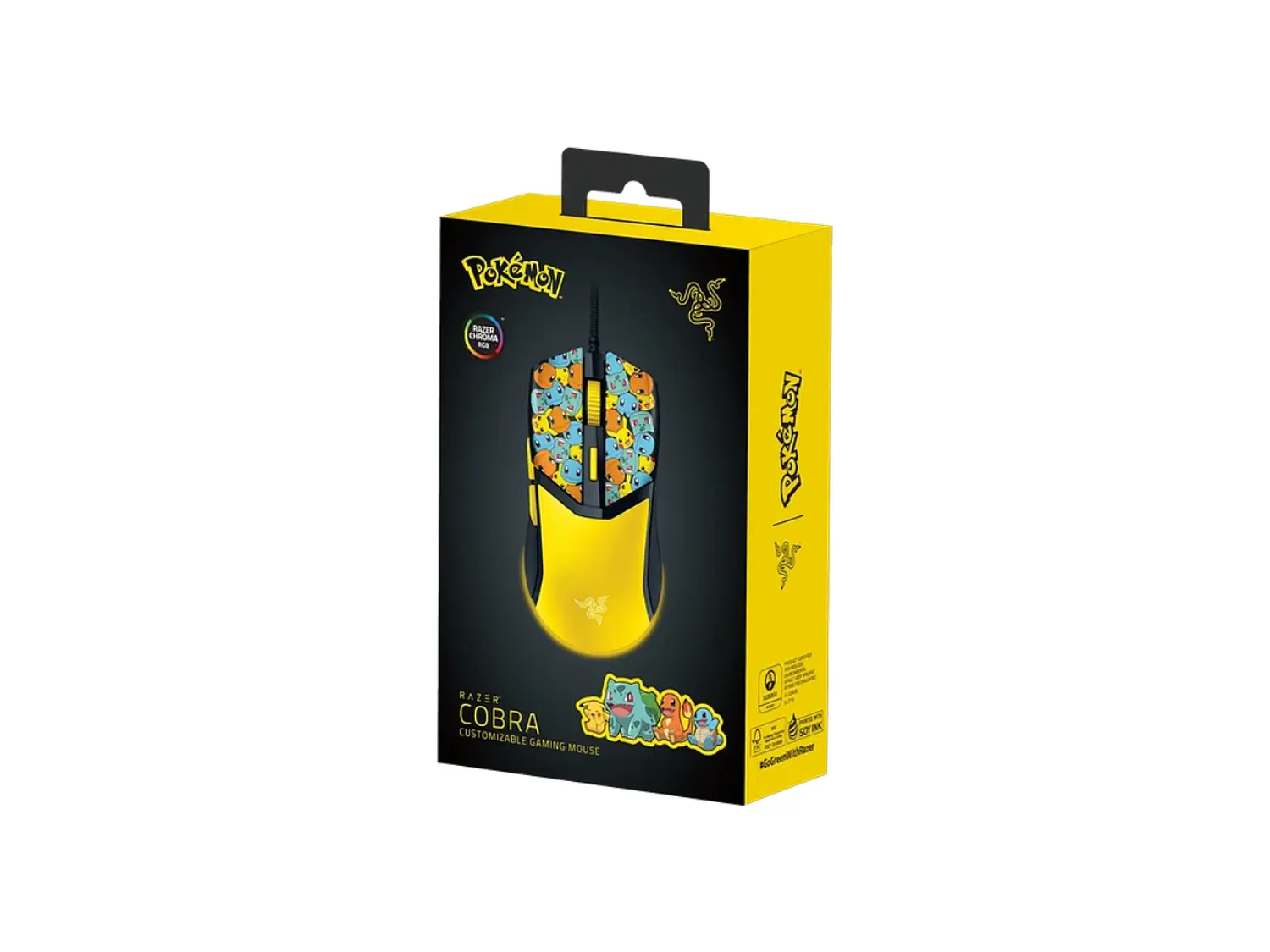 Mouse Gamer Razer Cobra Pokemon Kanto Starter 4