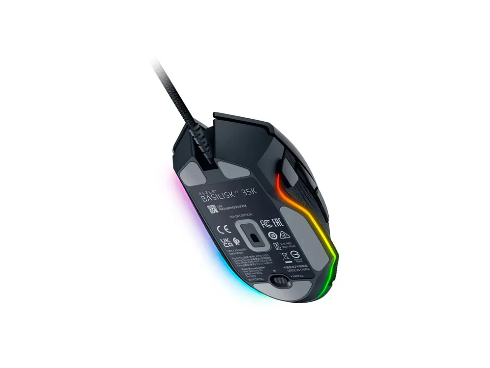Mouse Gamer Razer Basilisk V3 35K, Color Black 3
