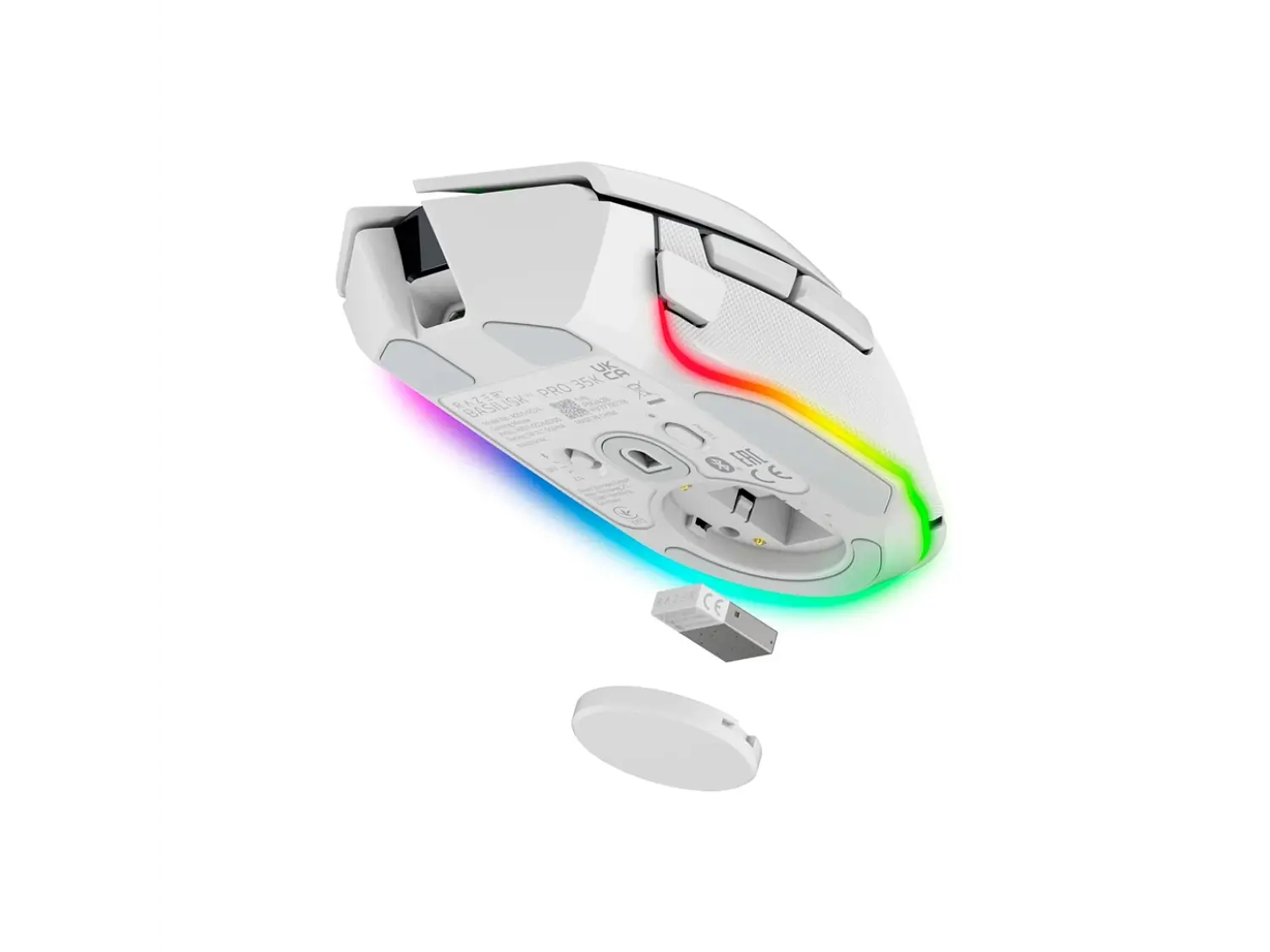 Mouse Gamer Razer Basilisk V3 PRO 35K, Color Blanco 4
