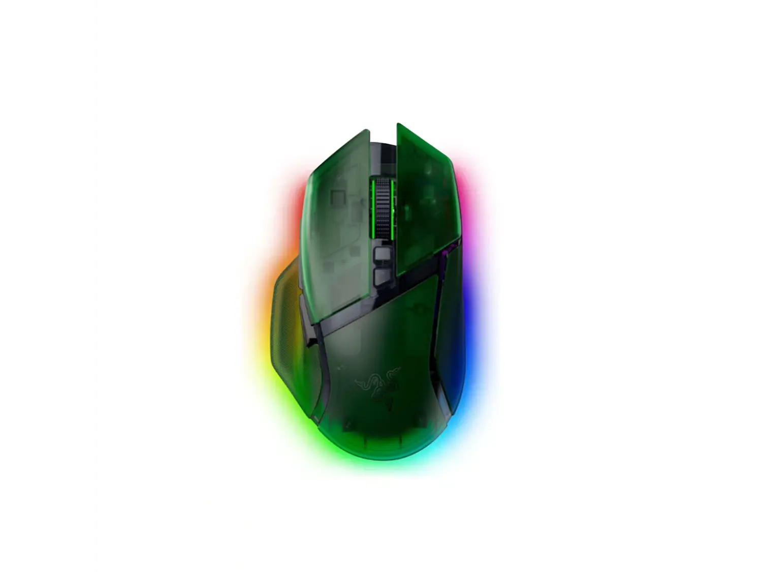Mouse Gamer Razer Basilisk V3 PRO 35k Panthom, Color Verde Negro 1