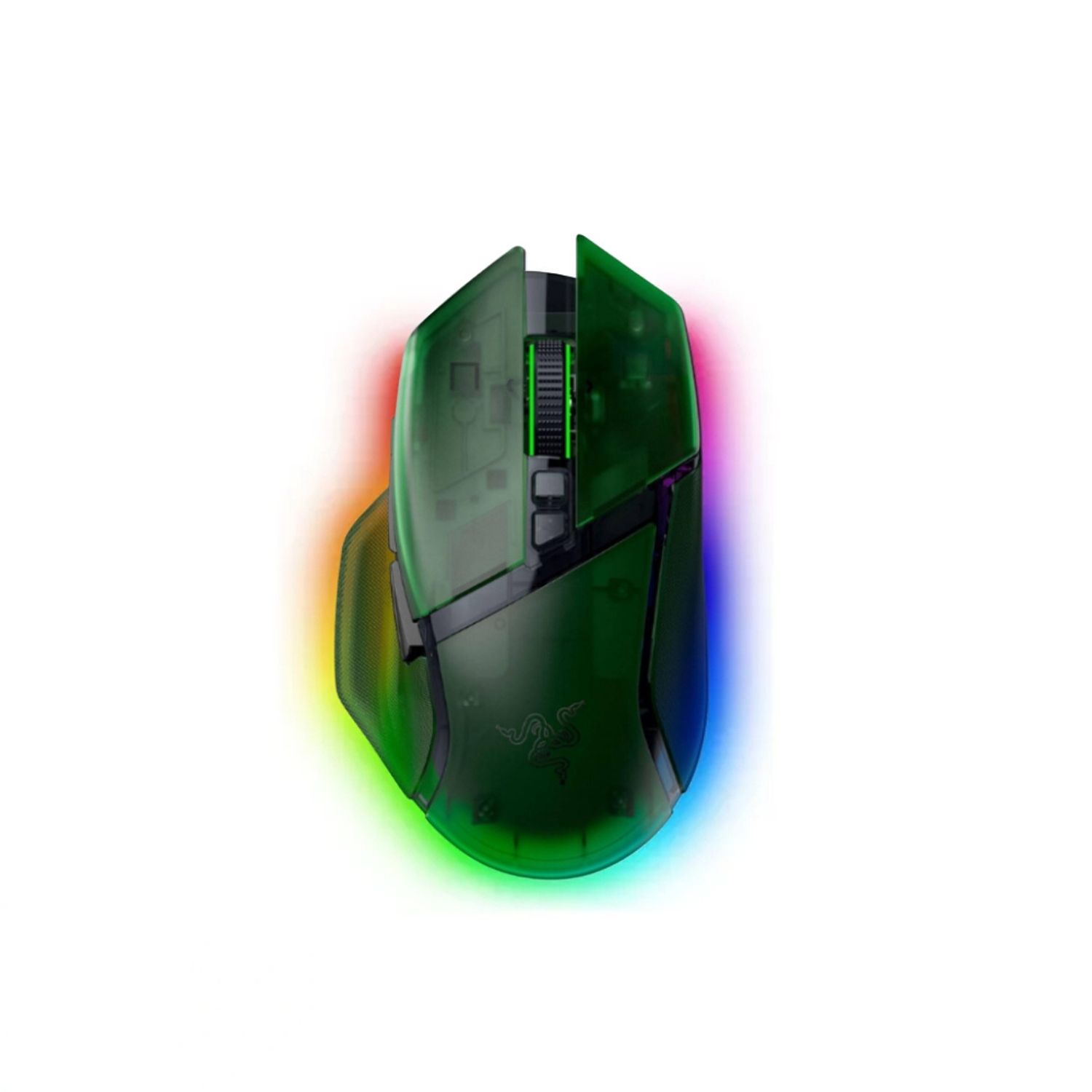 Mouse Gamer Razer Basilisk V3 PRO 35k Panthom, Color Verde Negro 1