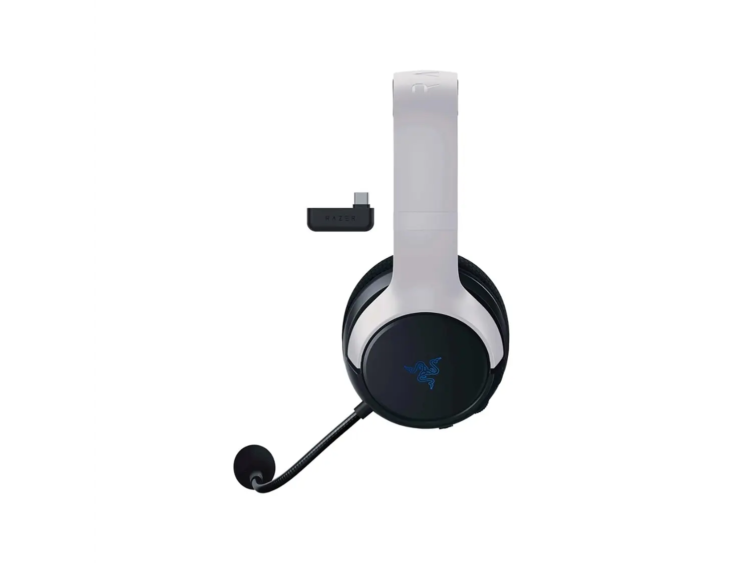 Audifono Gamer Razer Kaira Inalámbrico Para Playstation, Color Blanco 3