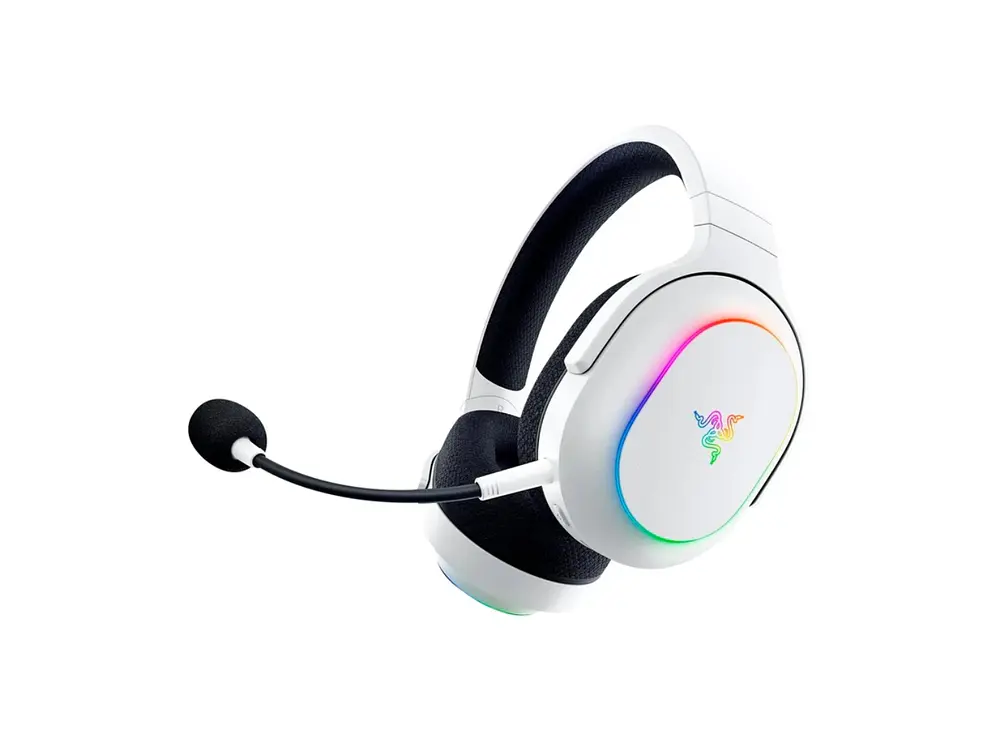 Audifono Gamer Razer Barracuda X Chroma Inalámbrico, Color Blanco 1