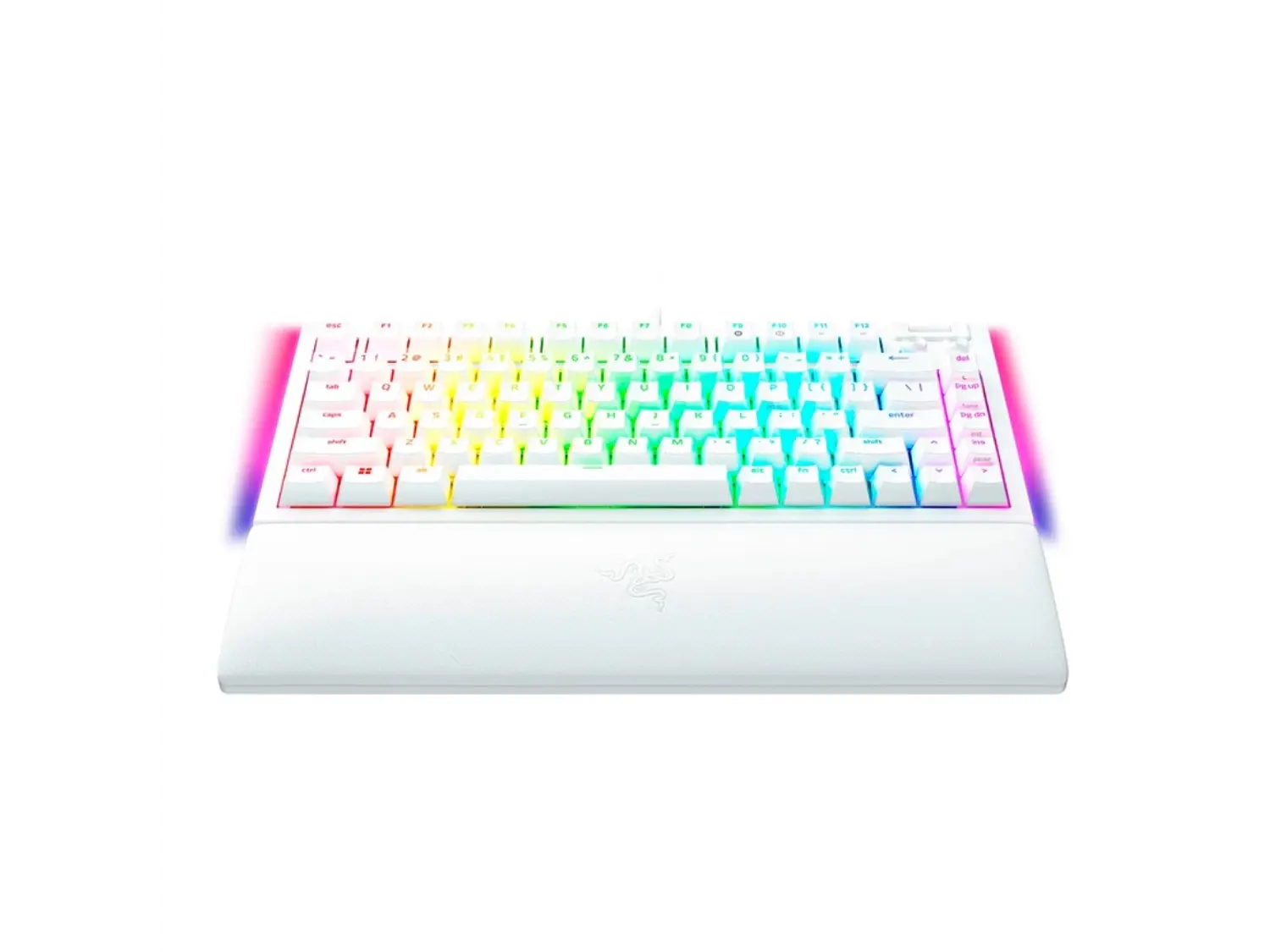 Teclado Gamer Razer Blackwidow V4 Mercury 75%, Switch Naranjos, Inglés 2
