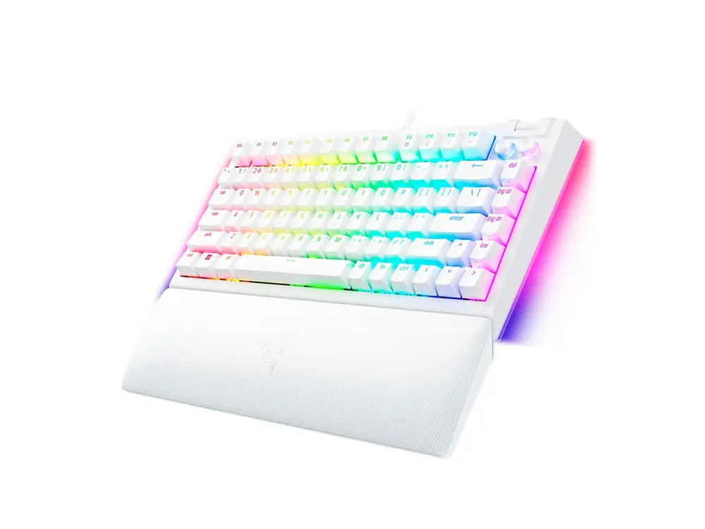 Teclado Gamer Razer Blackwidow V4 Mercury 75%, Switch Naranjos, Inglés 3