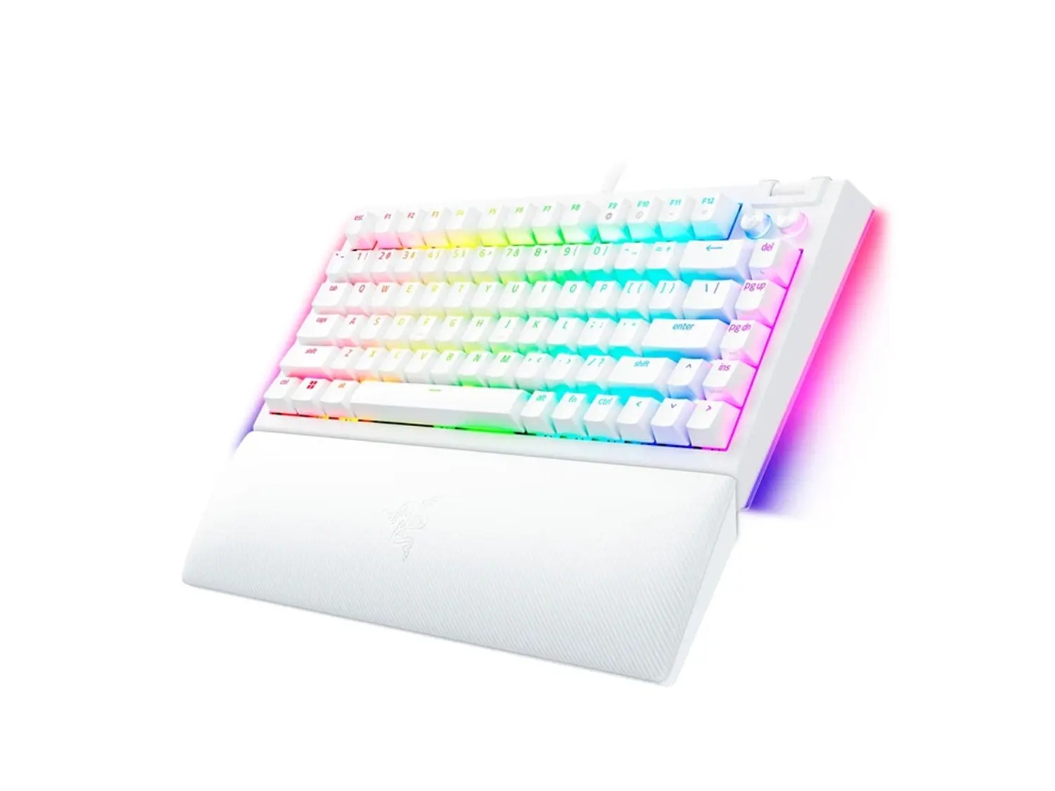 Teclado Gamer Razer Blackwidow V4 Mercury 75%, Switch Naranjos, Inglés 3