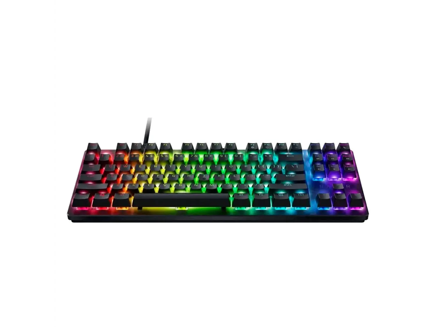 Teclado Gamer Razer Huntsman V3 X TKL, Switch Morados, Español 2