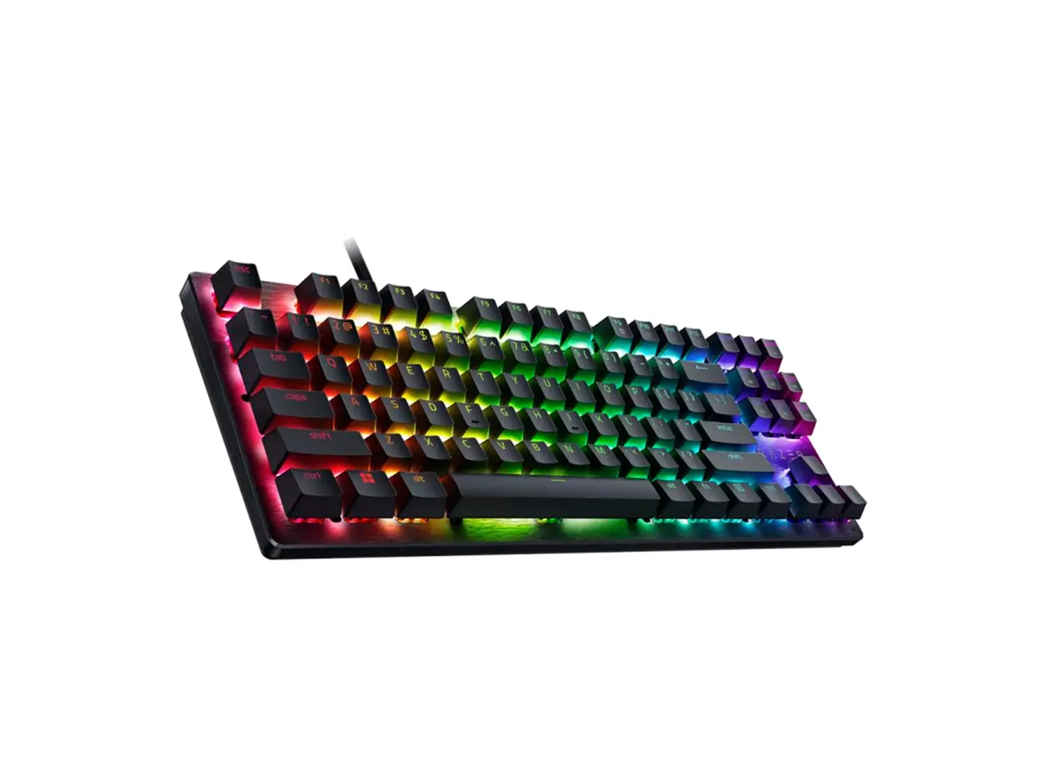 Teclado Gamer Razer Huntsman V3 X TKL, Switch Morados, Español 4
