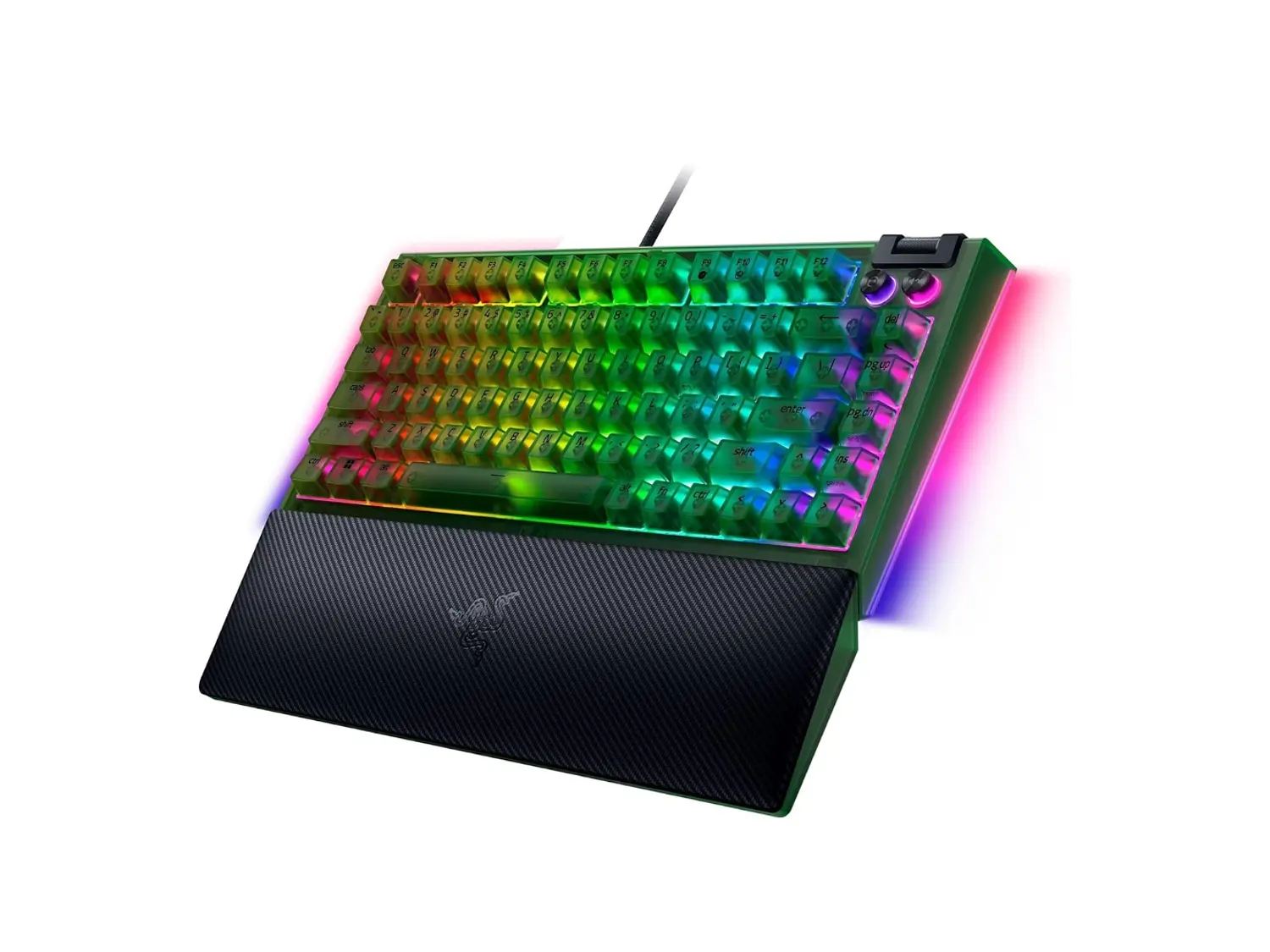 Teclado Gamer Razer Blackwidow V4 75% Verde Phantom, EN 2