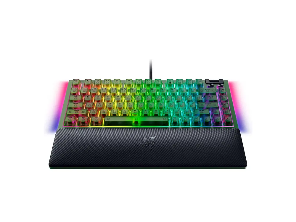 Teclado Gamer Razer Blackwidow V4 75% Verde Phantom, EN 4