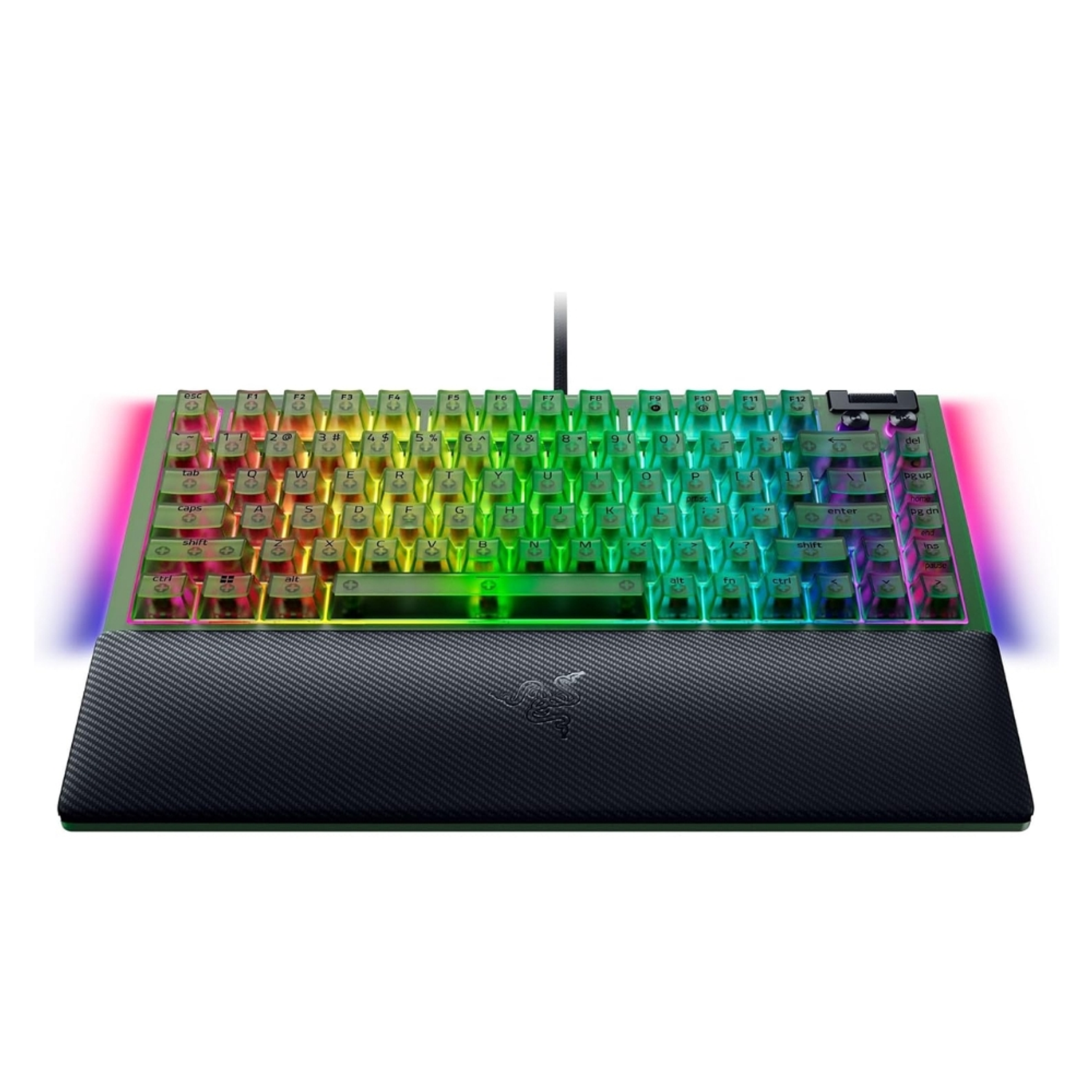 Teclado Gamer Razer Blackwidow V4 75% Verde Phantom, EN 4