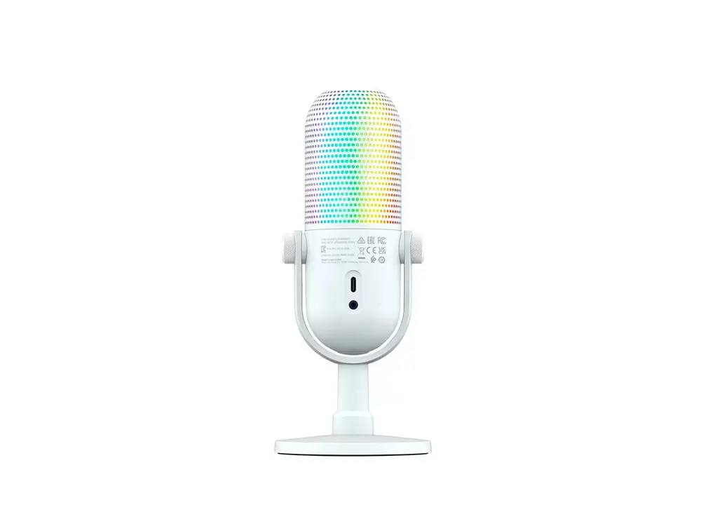 Micrófono Gamer Razer Seiren V3 Chroma, Color Blanco 3