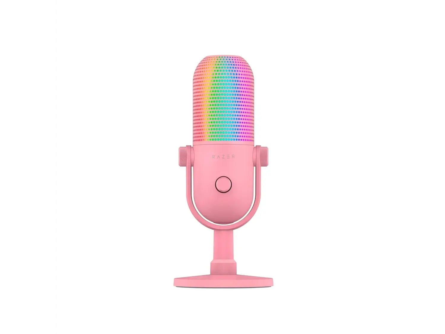 Micrófono Gamer Razer Seiren V3 Chroma Quartz, Color Rosado 2