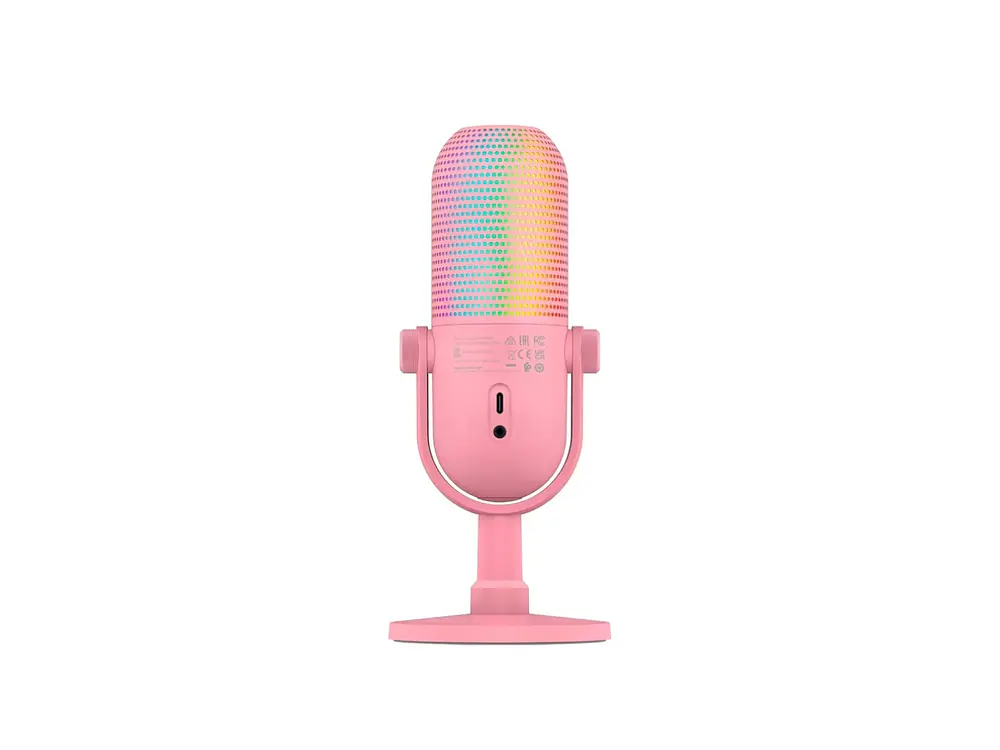 Micrófono Gamer Razer Seiren V3 Chroma Quartz, Color Rosado 3