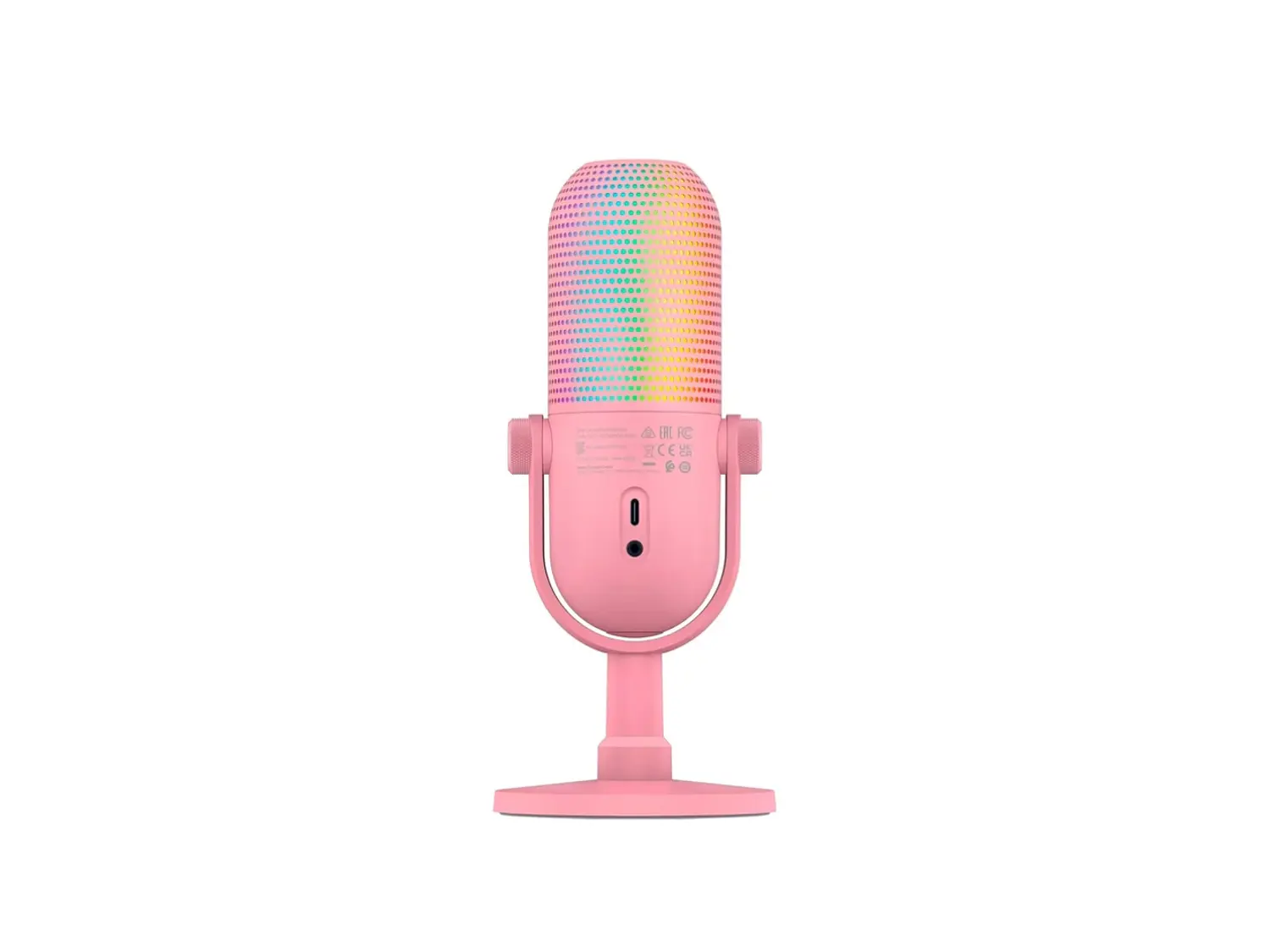 Micrófono Gamer Razer Seiren V3 Chroma Quartz, Color Rosado 3