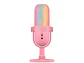 Micrófono Gamer Razer Seiren V3 Chroma Quartz, Color Rosado - Miniatura 3