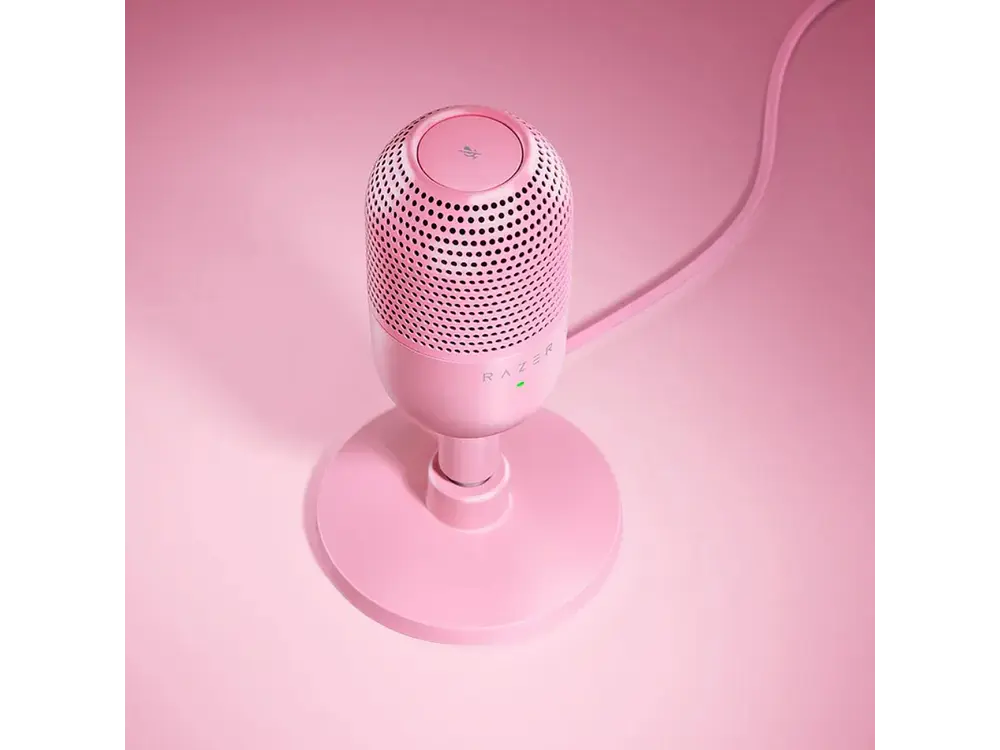 Micrófono Gamer Razer Seiren V3 Mini Quartz, Color Rosado 4