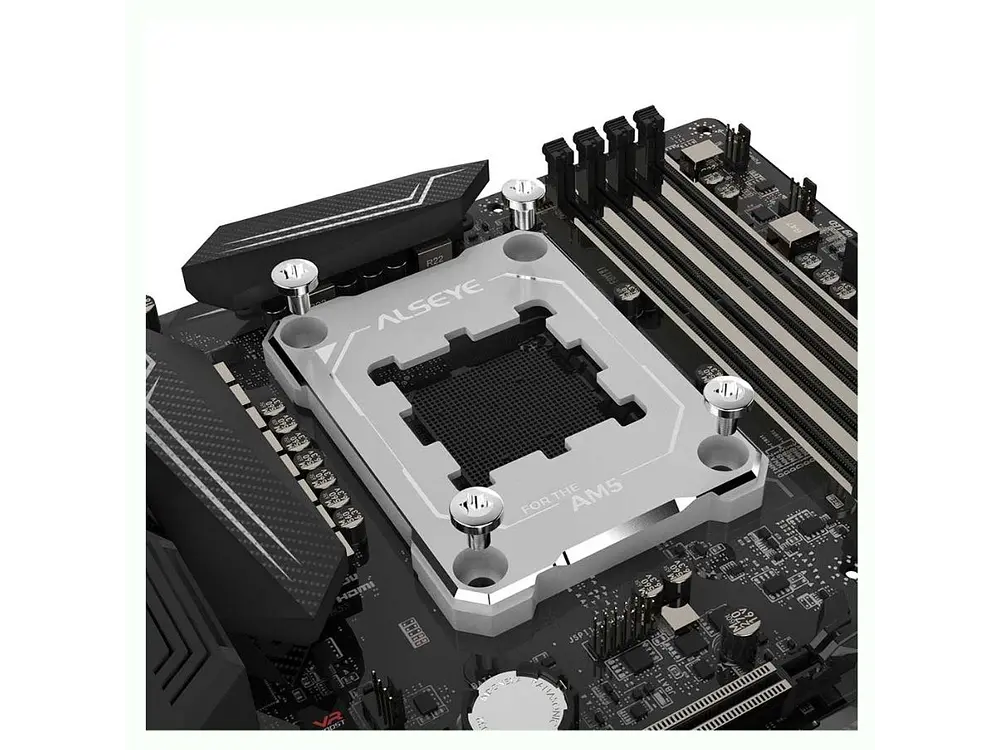 Bracket CPU Alseye Para AM5, Color Plateado 3