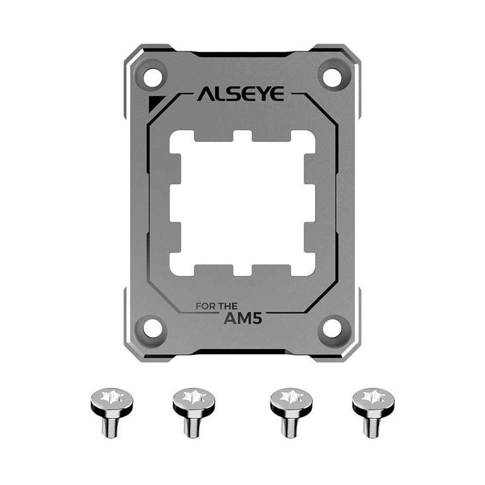Bracket CPU Alseye Para AM5, Color Plateado 4