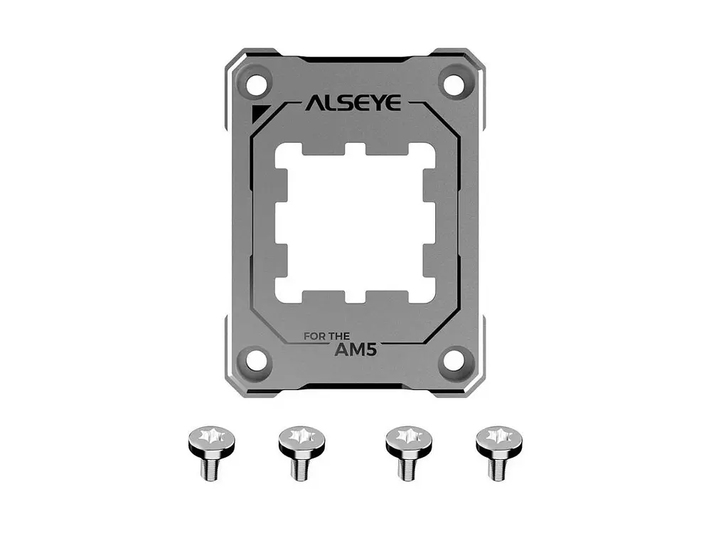Bracket CPU Alseye Para AM5, Color Plateado 4