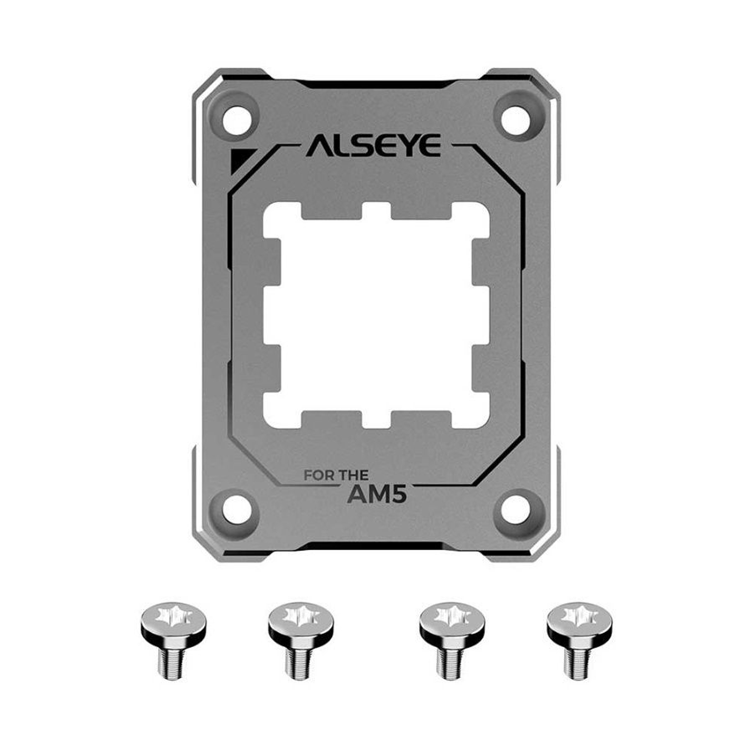Bracket CPU Alseye Para AM5, Color Plateado 4