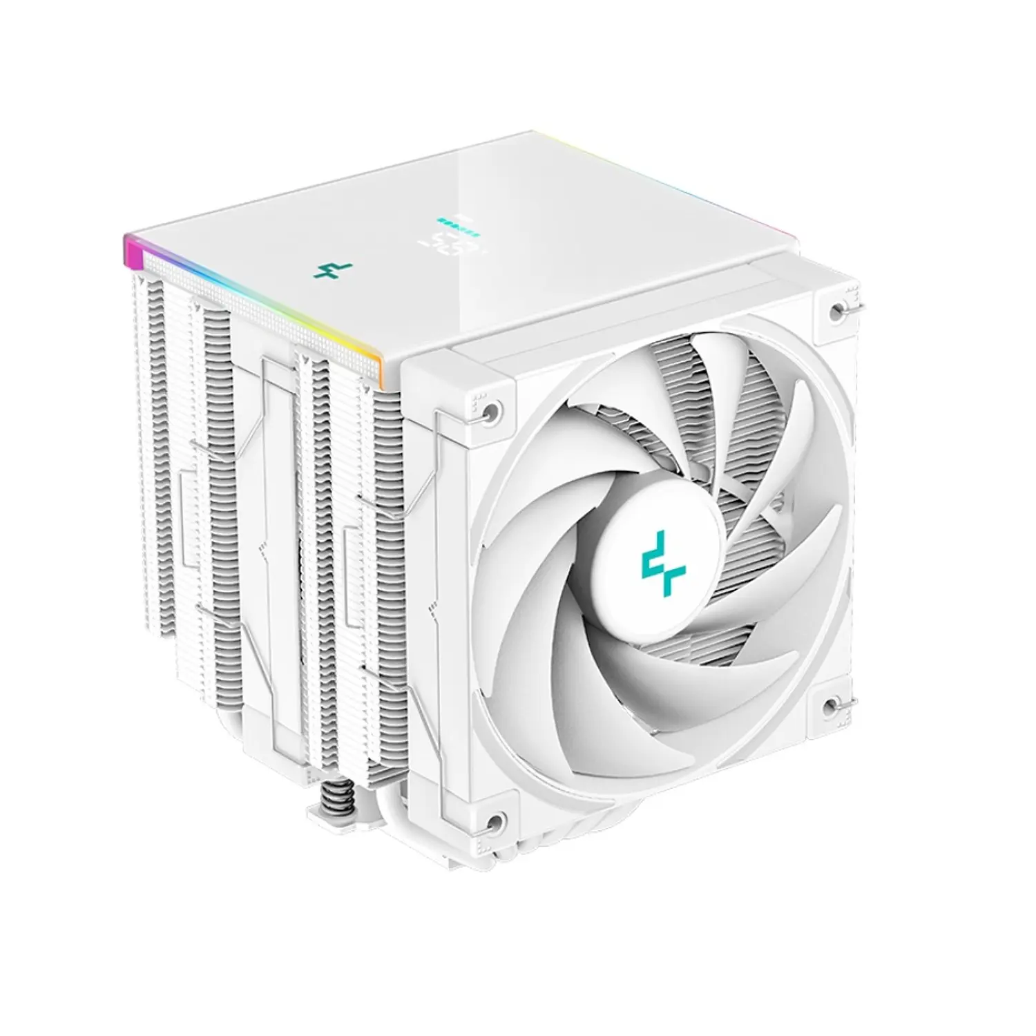 Cooler CPU DeepCool AK620, ARGB, Dual Fan, Digital Blanco, AM5, LGA1851 1