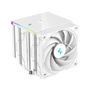 Cooler CPU DeepCool AK620, ARGB, Dual Fan, Digital Blanco, AM5, LGA1851