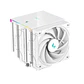 Cooler CPU DeepCool AK620, ARGB, Dual Fan, Digital Blanco, AM5, LGA1851 - Miniatura 1