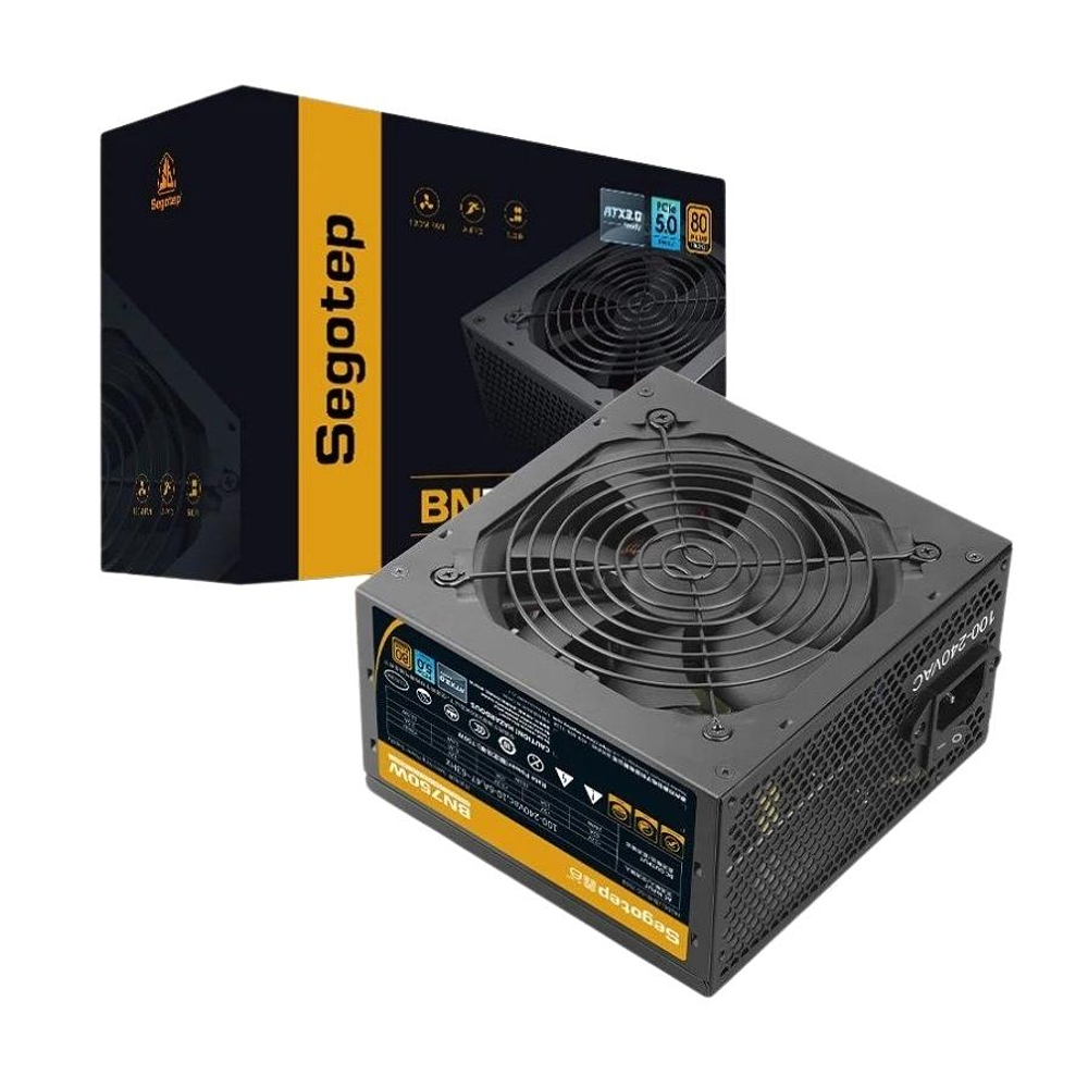 Fuente de Poder 750W Segotep BN750W, 80 Plus Bronce, ATX 3.0, Color Negro 1
