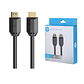 Cable Hdmi HP DHC-HD, 3 Metros, 4K 60HZ - Miniatura 1