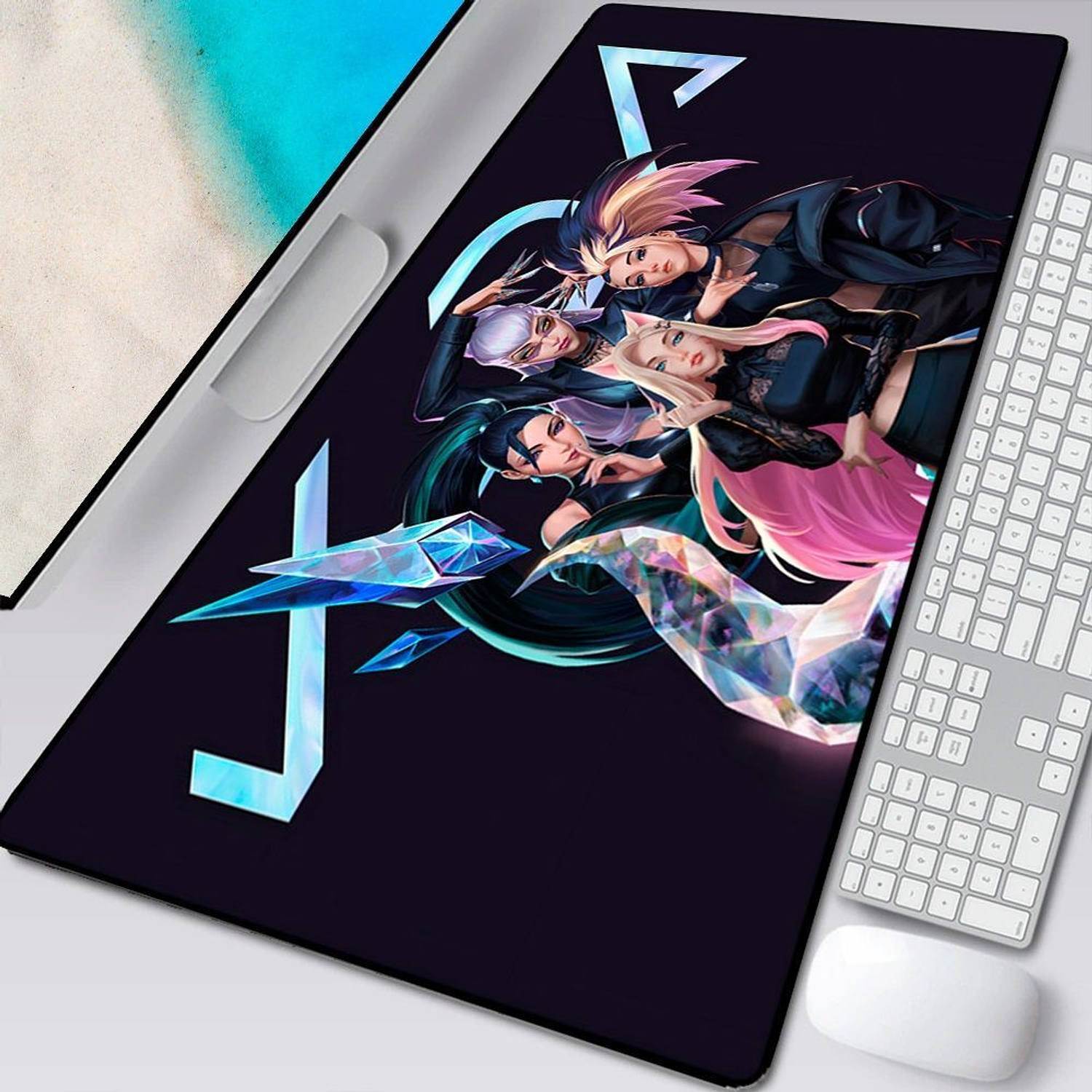 Mousepad Panther XL 90x40cm League Of Legends K/DA 2