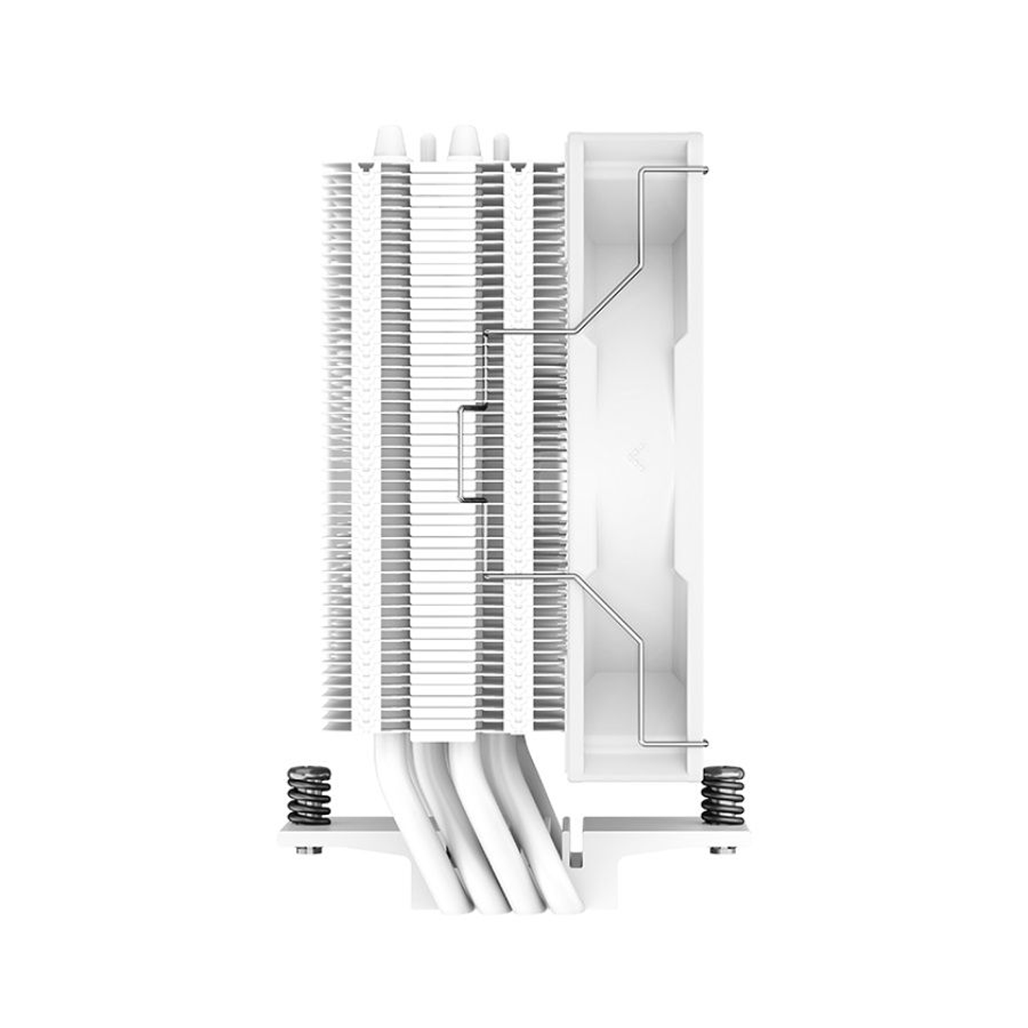 Disipador CPU DeepCool AG400 ARGB, Color Blanco, AM5, LGA1851  4