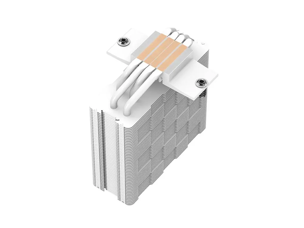 Disipador CPU DeepCool AG400 ARGB, Color Blanco, AM5, LGA1851  2