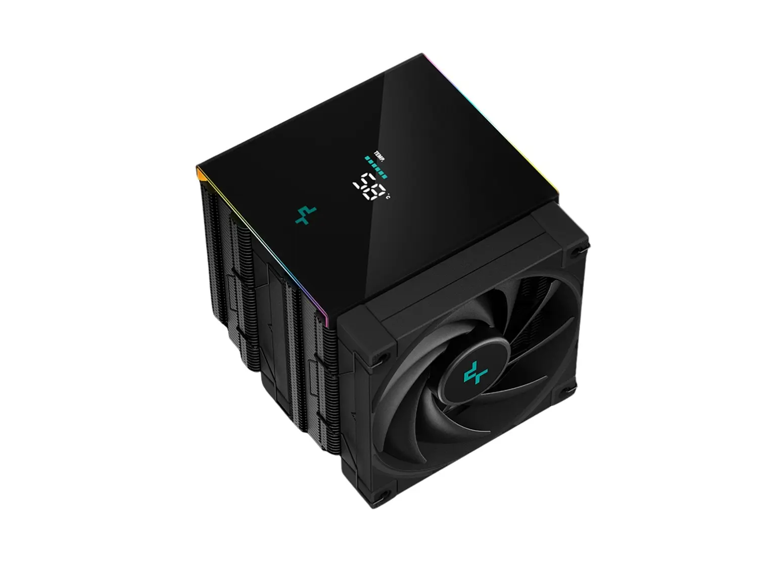 Cooler CPU DeepCool AK620, ARGB, Dual Fan, Digital Negro, AM5, LGA1851 2