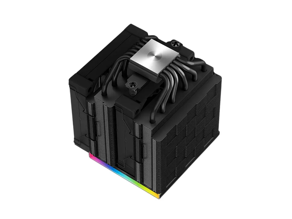 Cooler CPU DeepCool AK620, ARGB, Dual Fan, Digital Negro, AM5, LGA1851 3
