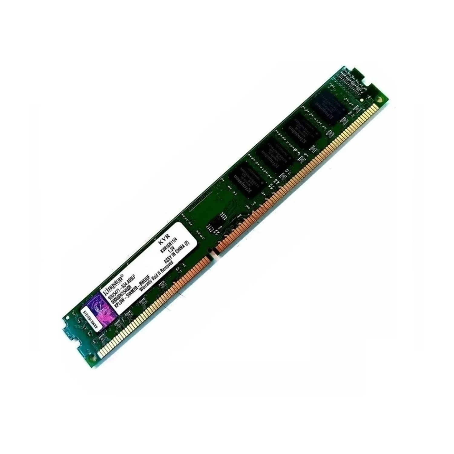 Ram Kingston Kvr 4 Gb DDR3 1600 Mhz Pc3-12800 1