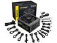 Fuente de Poder 1250W Segotep GM1250W, 80 PLUS Gold, ATX 3.0, Modular, Color Negro - Miniatura 1