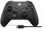 Control inalámbrico Xbox Series Xs Carbon Black + Cable USB-C - Miniatura 3