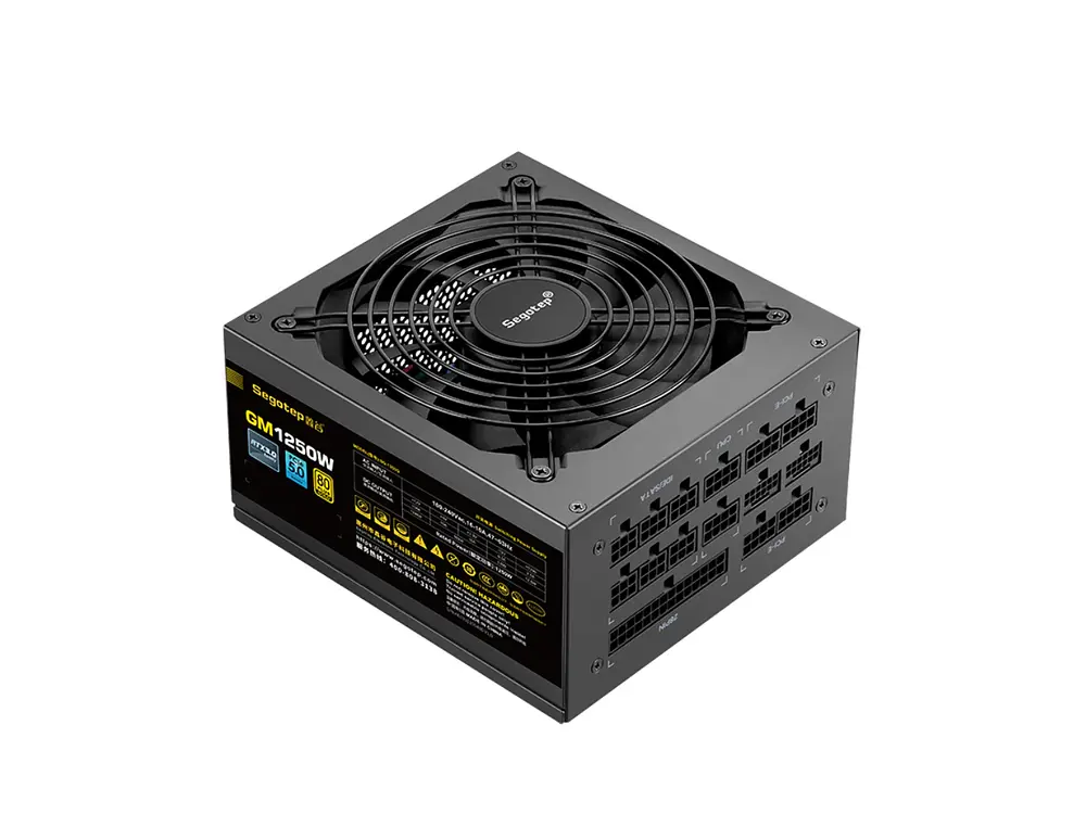 Fuente de Poder 1250W Segotep GM1250W, 80 PLUS Gold, ATX 3.0, Modular, Color Negro 3