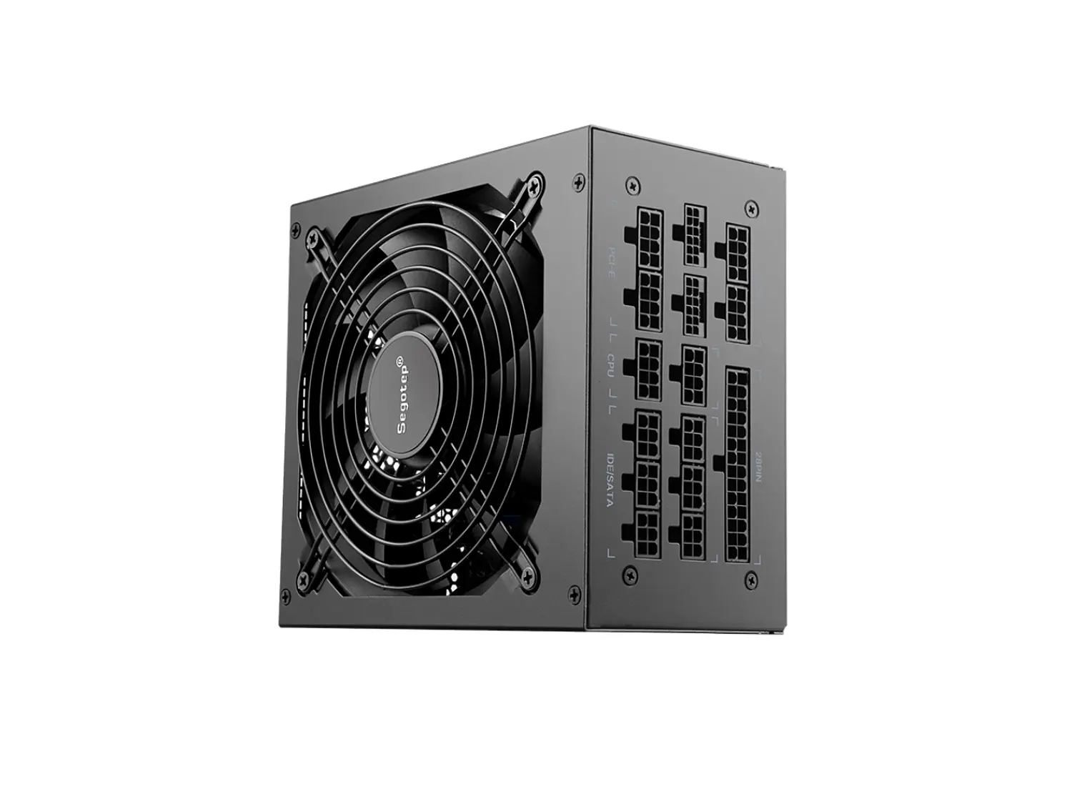 Fuente de Poder 1250W Segotep GM1250W, 80 PLUS Gold, ATX 3.0, Modular, Color Negro 4