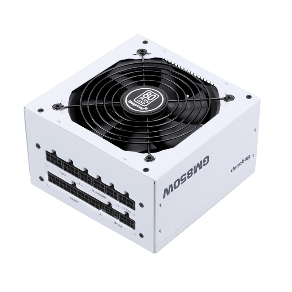 Fuente de Poder 850W Segotep GM850W, 80 PLUS Gold, ATX 3.1, Modular, Color Blanco 2