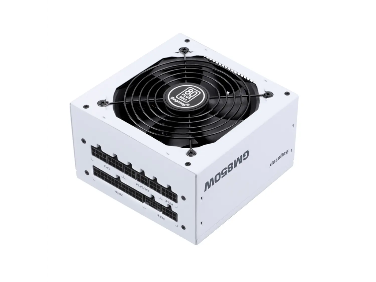 Fuente de Poder 850W Segotep GM850W, 80 PLUS Gold, ATX 3.1, Modular, Color Blanco 2