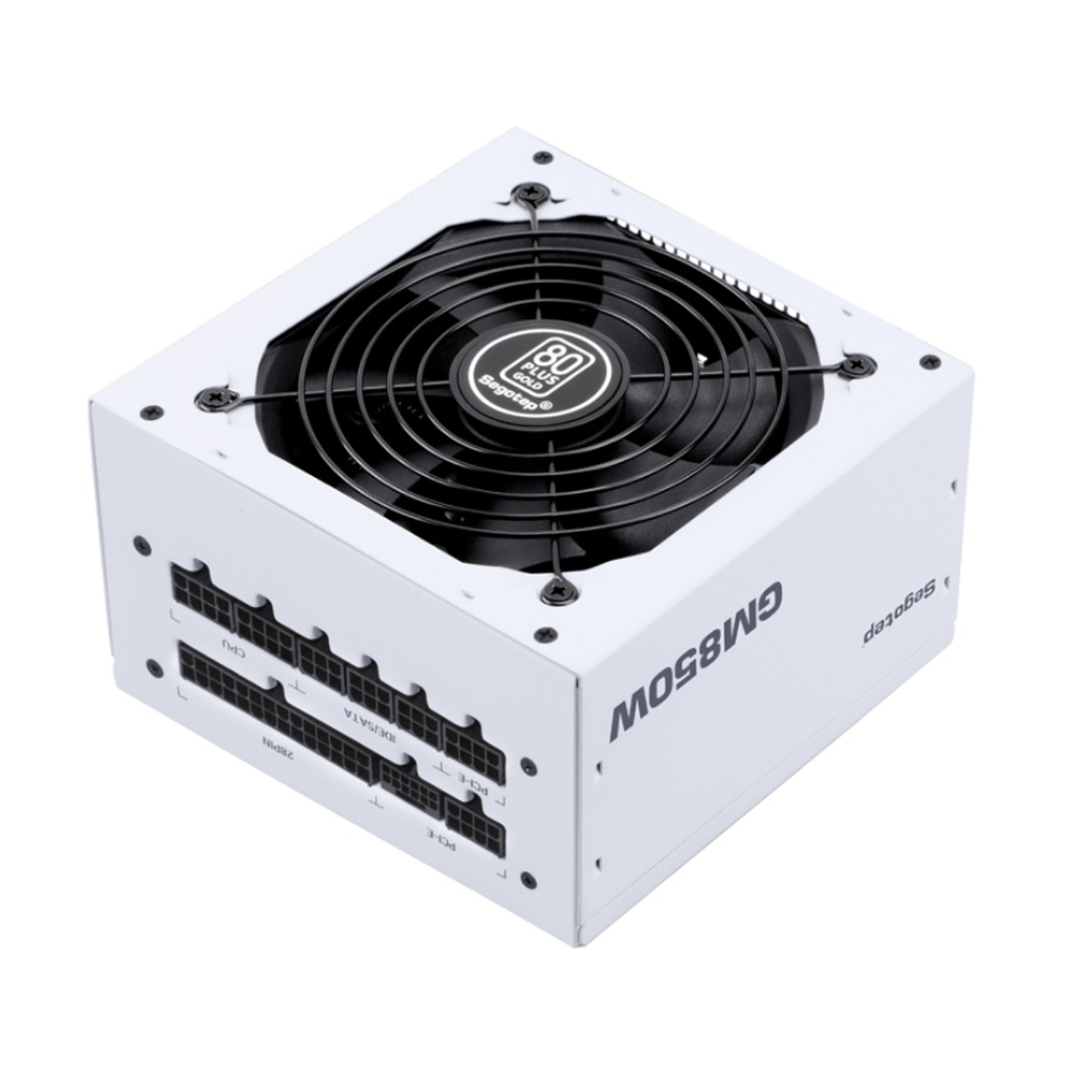Fuente de Poder 850W Segotep GM850W, 80 PLUS Gold, ATX 3.1, Modular, Color Blanco 2