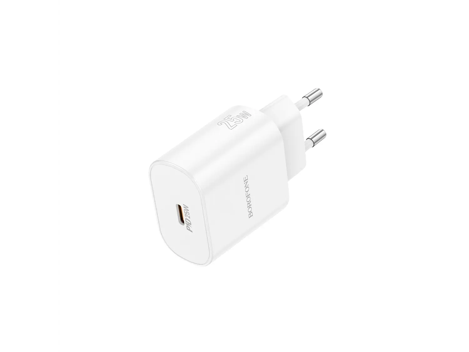 Cargador Borofone BA82A 25W, Puerto USB-C, Color Blanco 3