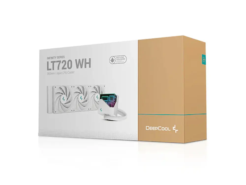 Refrigeración Liquida DeepCool LT720 ARGB, Color Blanco, AM5, LGA1700 1