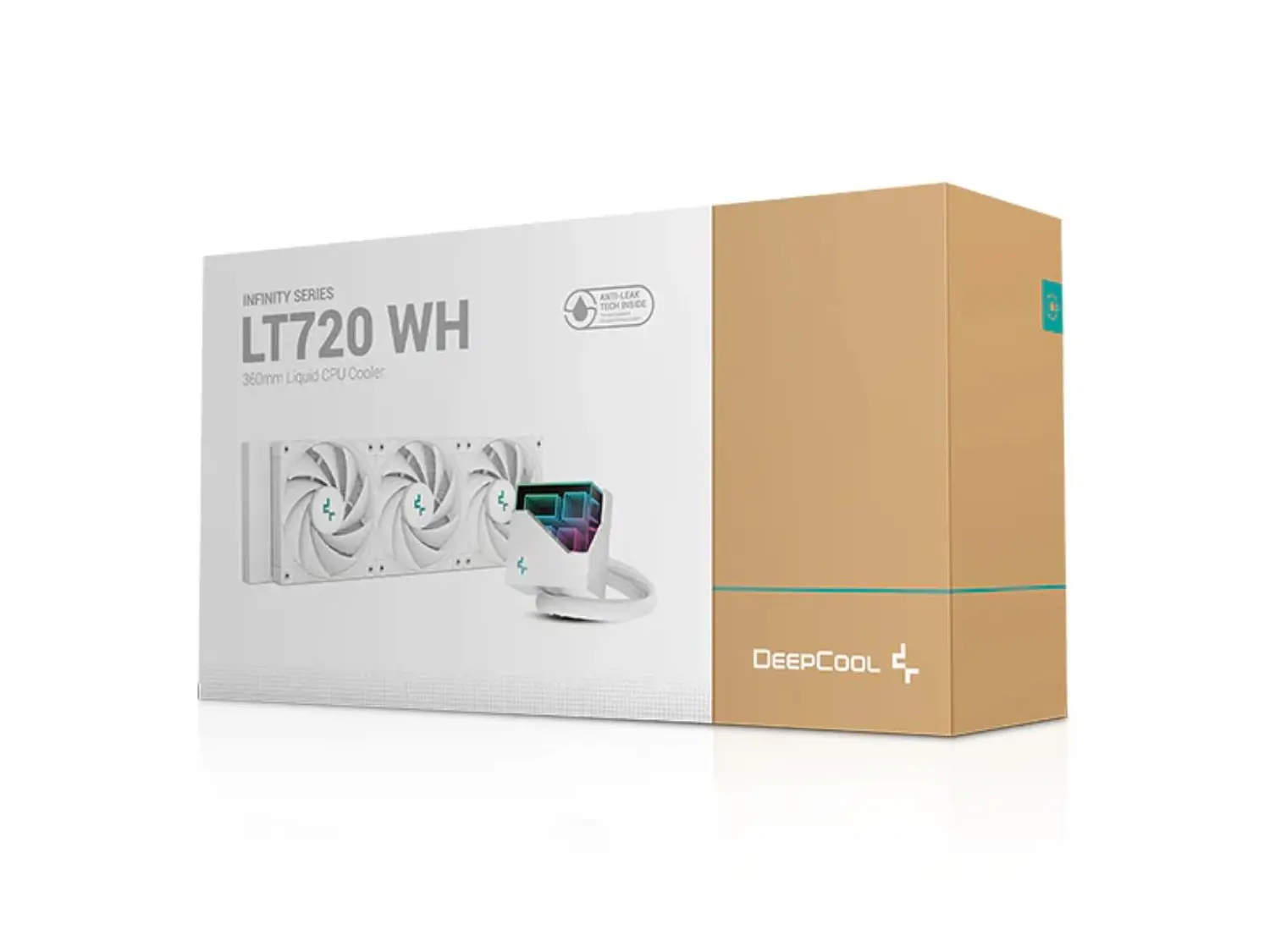 Refrigeración Liquida DeepCool LT720 ARGB, Color Blanco, AM5, LGA1700 1