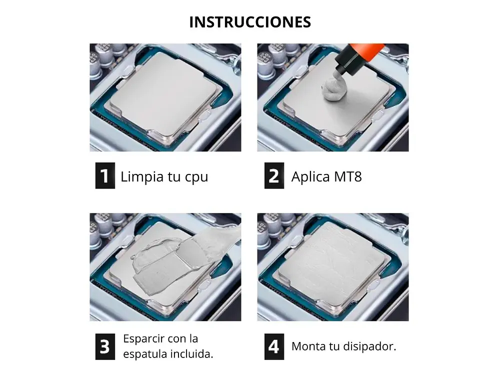Pasta Térmica Coolmoon MT8, 4G 4