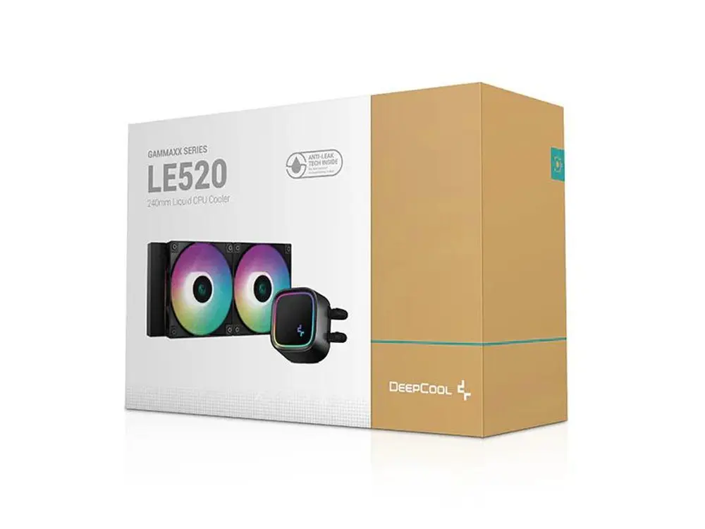 Refrigeración Liquida DeepCool LE520 ARGB, Color Negro 5