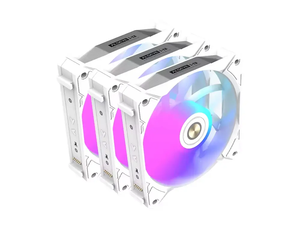 Kit de Ventiladores Alseye i-12 Argb, Color Blanco 1